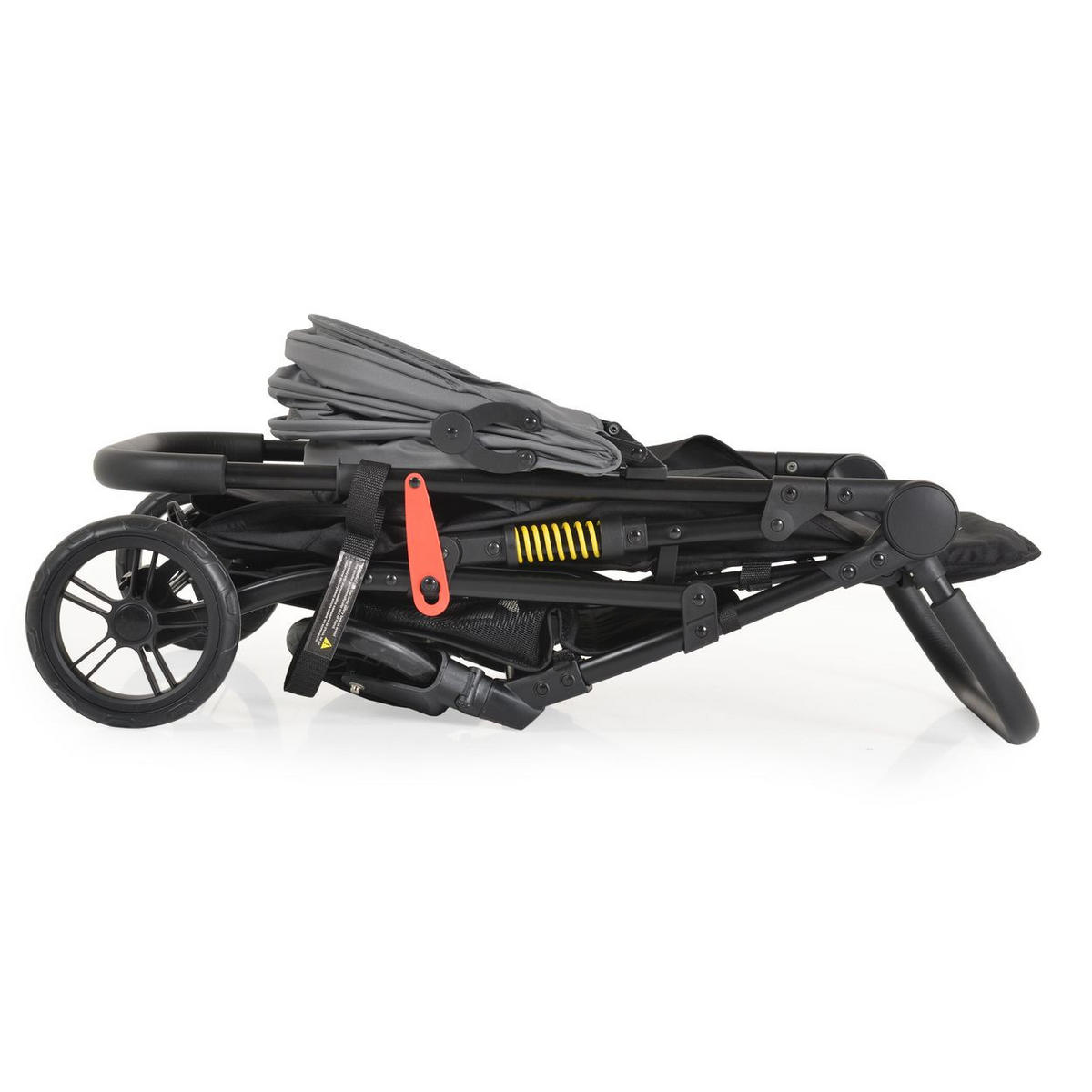 KINDERWAGEN Colibri grau faltbar, verstellbar, 5-Punkt-Gurt, ab 6 Monaten - Grau, Metall (75/51/97cm) - Moni