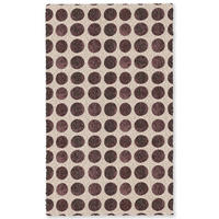 KOBERCE - Bodky - Vzor - Hnedý - 90x150 cm - tmavohnedá, textil/plast (90/0.4cm) - OnlyWow