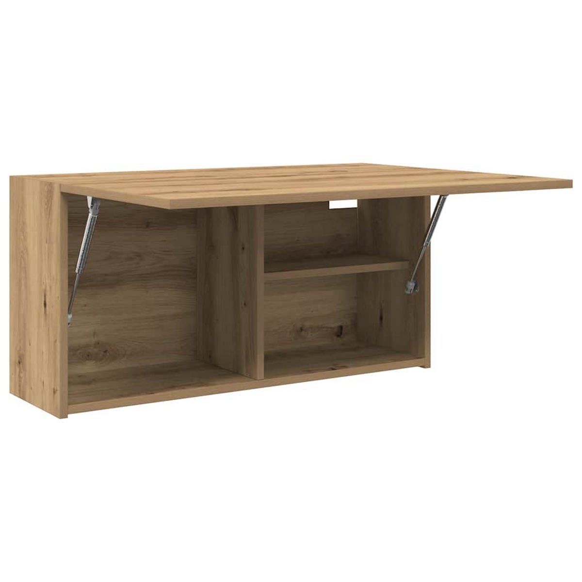 BAD-WANDSCHRANK Artisan-Eiche 80/25/40 Cm Holzwerkstoff - Braun, Holzwerkstoff (25/40/80cm) - vidaXL