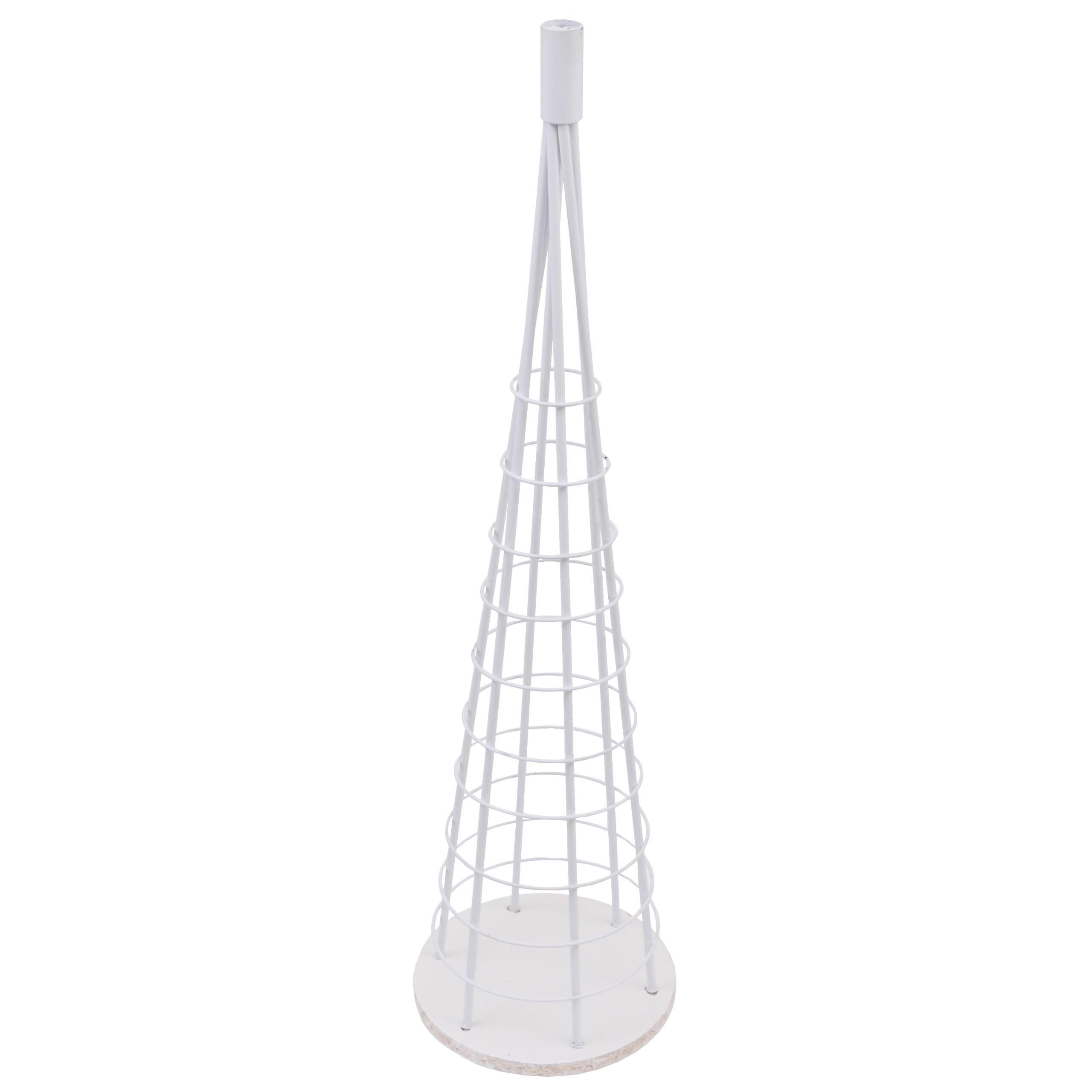 DEKO-BAUM Weiß - Weiß, Metall (25/90cm) - MCW