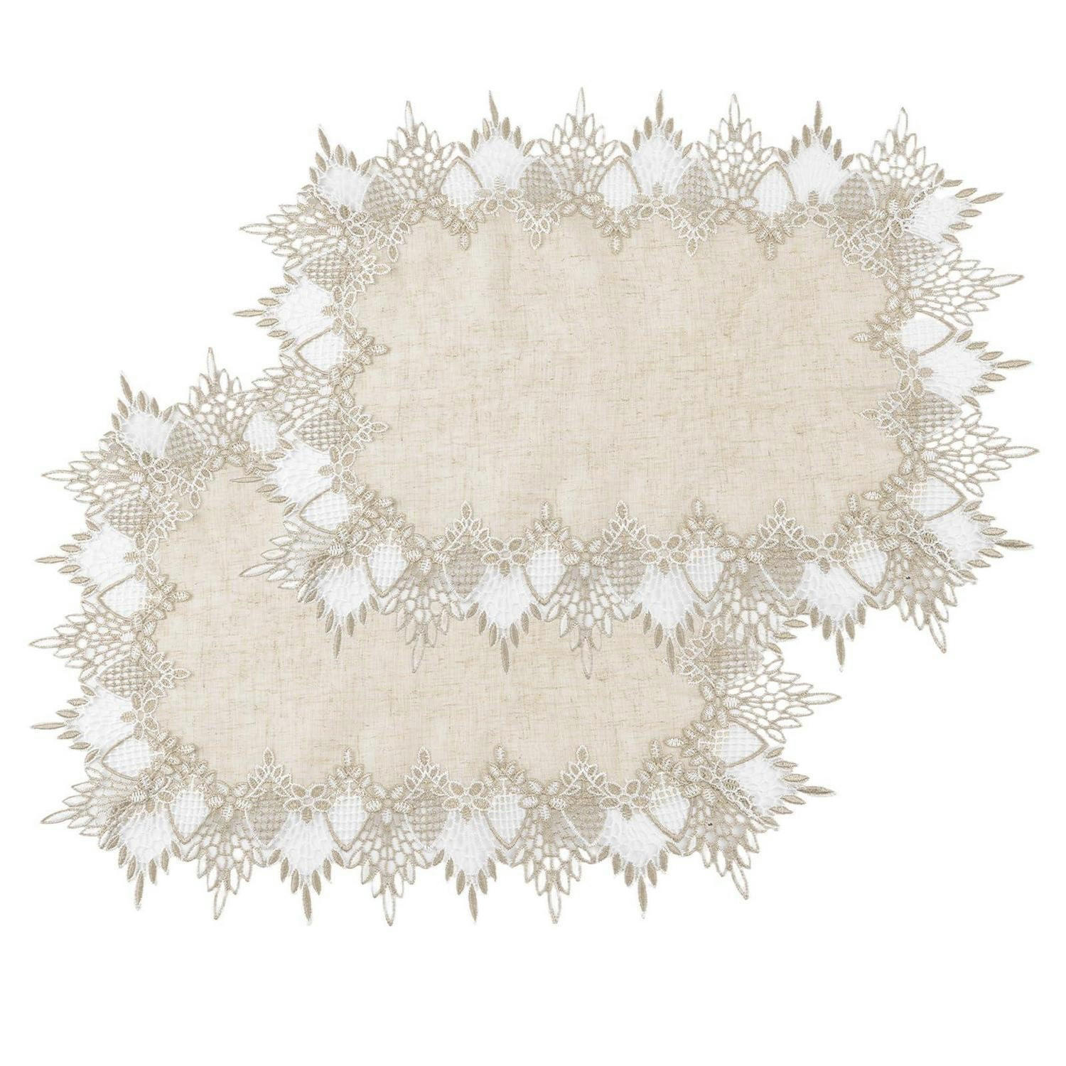 XXXLutz Tischdecke Beige 35x1.5x50 cm