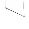 LED-HÄNGELEUCHTE - Schwarz, Metall (2/100/2cm) - Lumicom
