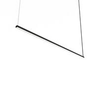 LED-HÄNGELEUCHTE - Schwarz, Metall (2/100/2cm) - Lumicom