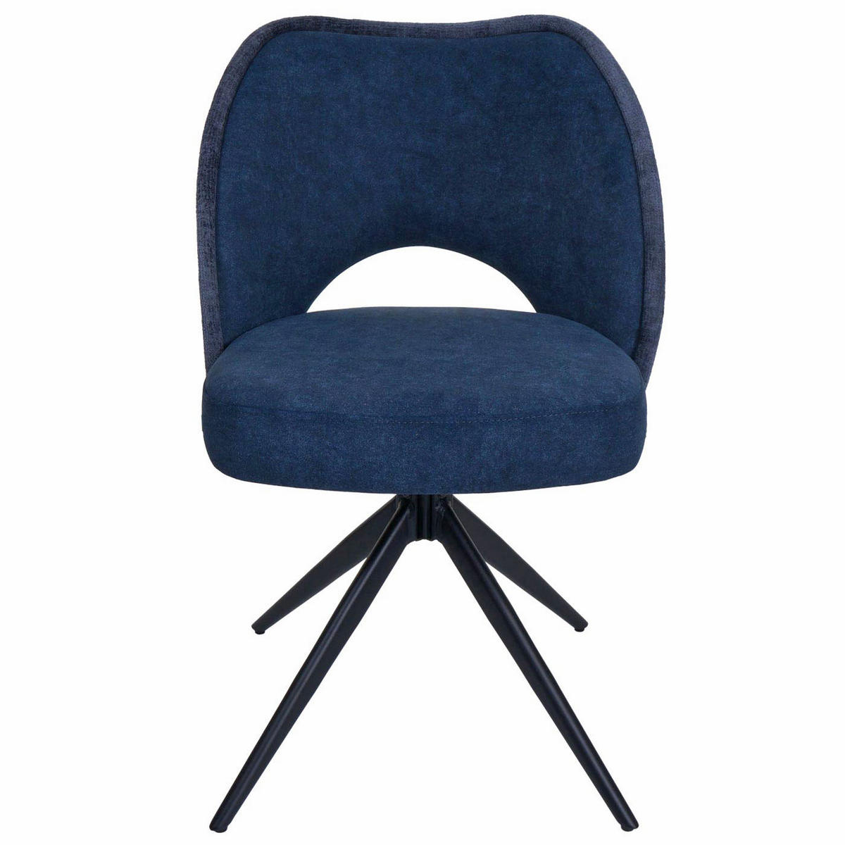 ESSZIMMERSTUHL Blau 2er-Set - Blau, Textil (54/84/60cm) - MCW