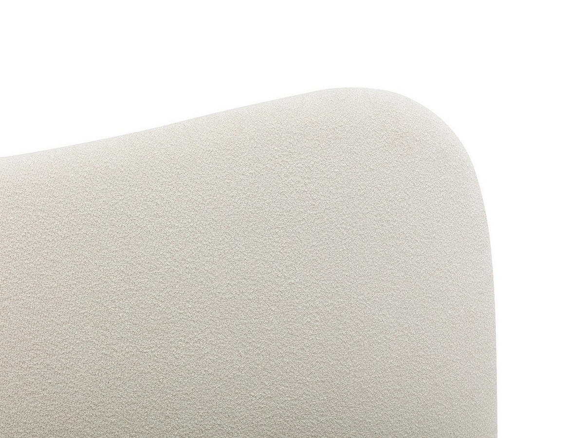 BETT mit Bettkasten - 1 Person - stoff - weiß Vanari - Weiß, Textil (120/190cm) - Vente-Unique