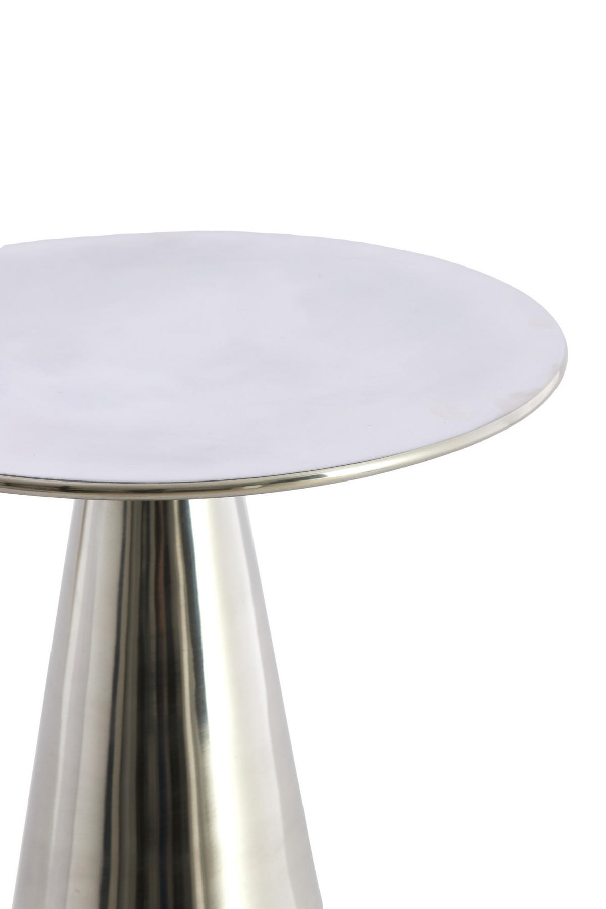 BEISTELLTISCH Leova Grau Ø35/45 cm - Grau, Metall (35/35/45cm) - Light & Living