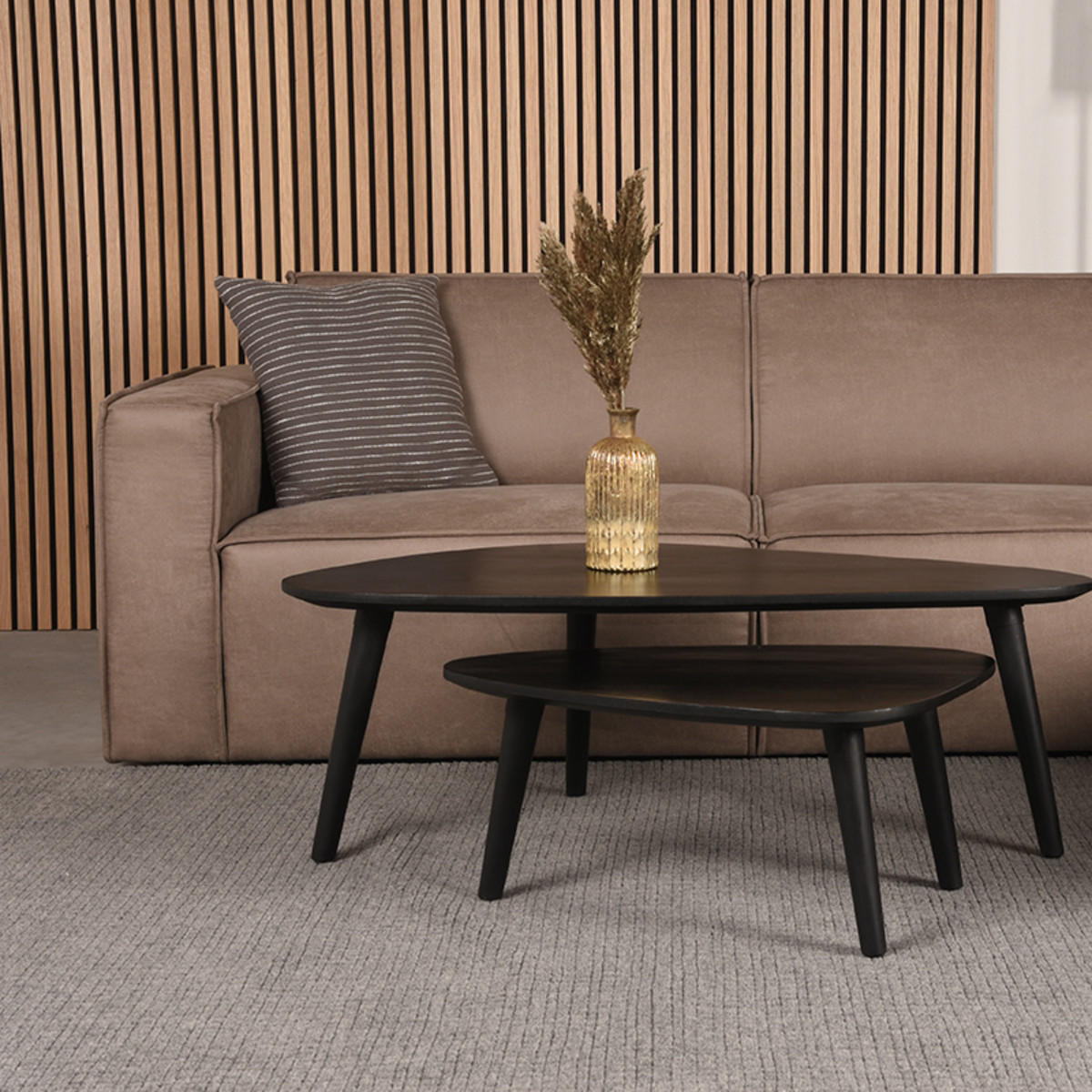 TEPPICH Wolly Grau 160/230/2 cm - Grau, Textil (230/160cm) - LABEL51