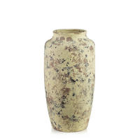 VASE EVRO Beige Keramik - Beige, Keramik (50cm) - Mondex