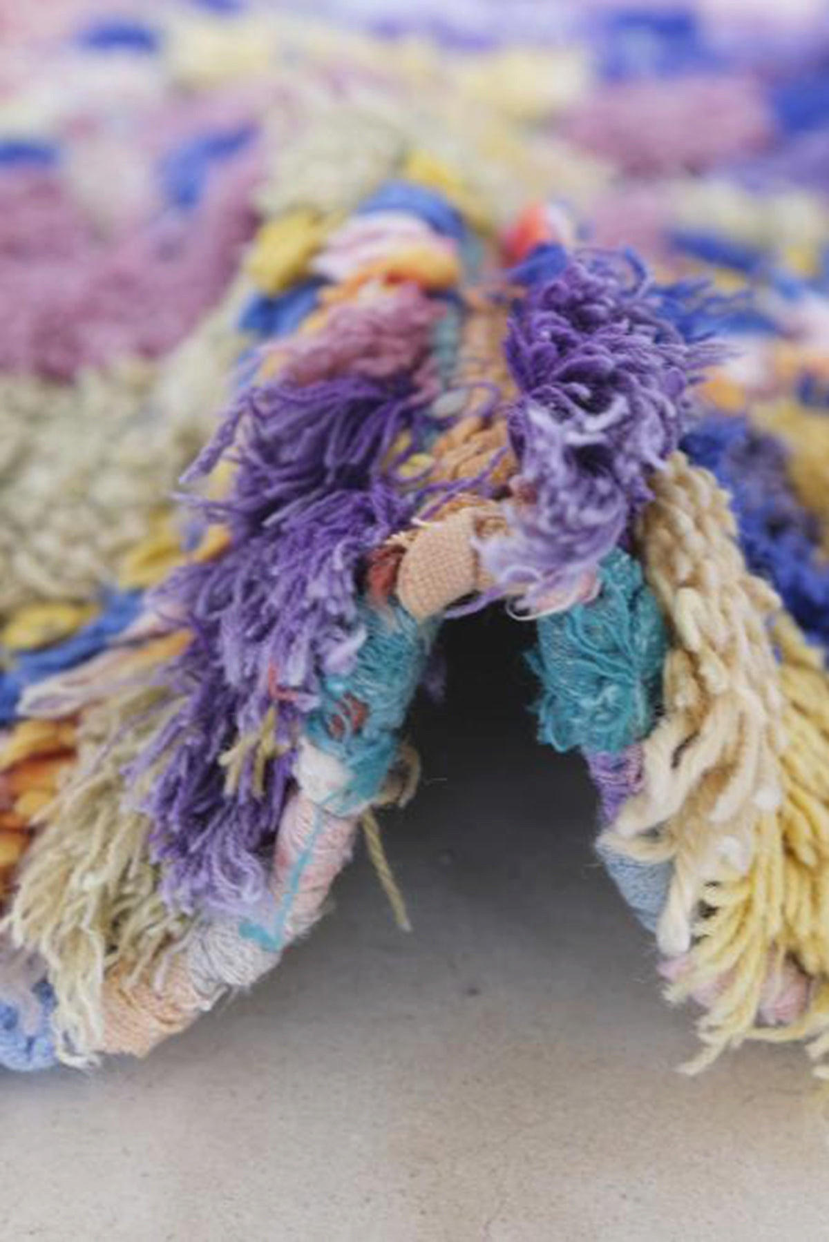 BERBERTEPPICH aus reiner Wolle 102x 218 cm - Multicolor, Naturmaterialien (102/218cm) - AFK Living