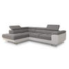 ECKSOFA Caris, Seite: Links - Weiß, Holz/Textil (273/203cm) - Sofnet