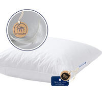 DAUNENKISSEN Kissen Inlet Kissenfüllun Couchkissen Stützkissen Sofakissen 40x40 cm - Weiß, Textil (40/40cm) - nordic coast company