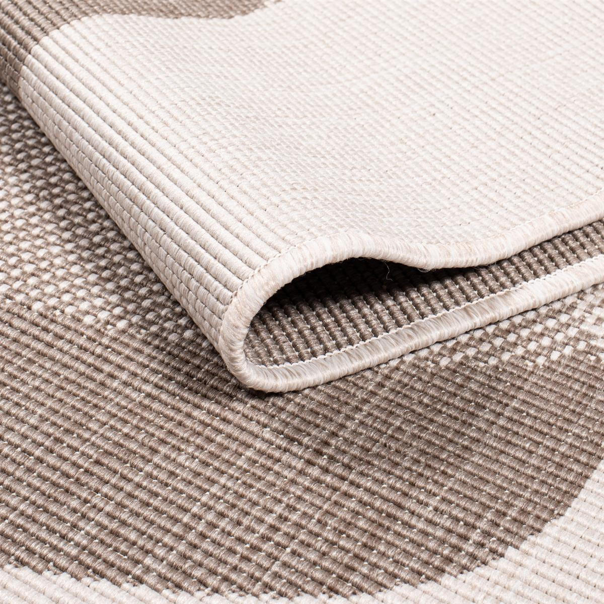 OUTDOOR-TEPPICH DuoRug 5835 Creme 200x290 cm - Beige, Textil (200/290cm) - carpet city