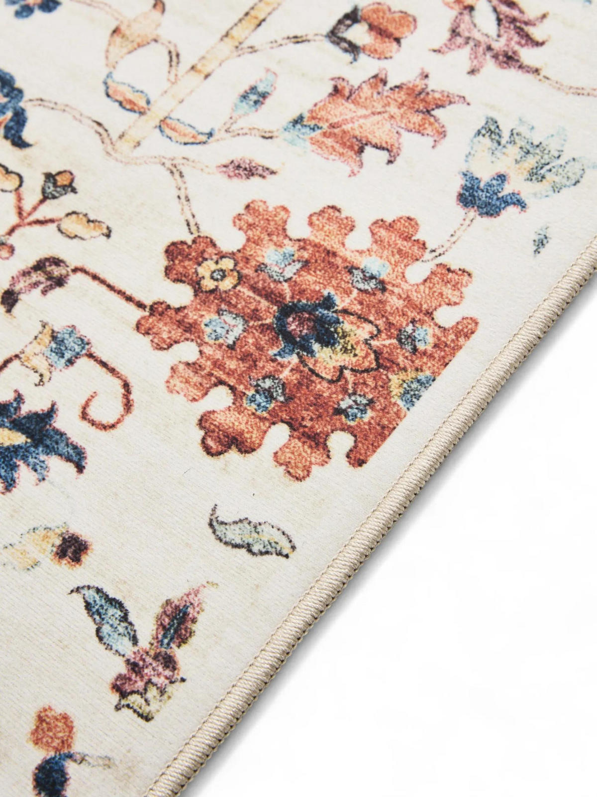 VINTAGE-TEPPICH George waschbar 140x200 cm - Multicolor, Kunststoff (140/200cm) - benuta