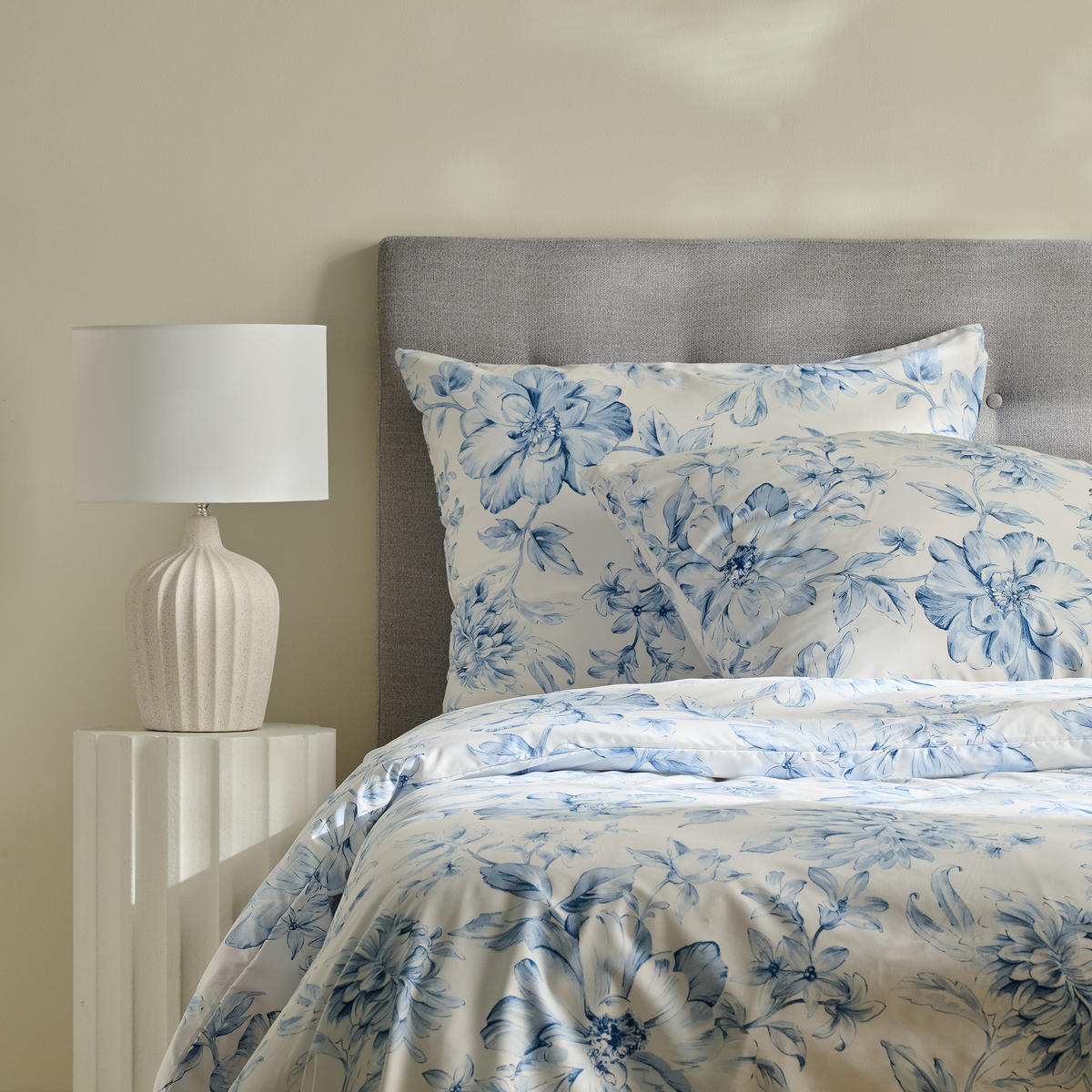 BETTWÄSCHE Rapallo - Hellblau, Textil (200/220cm) - home&you