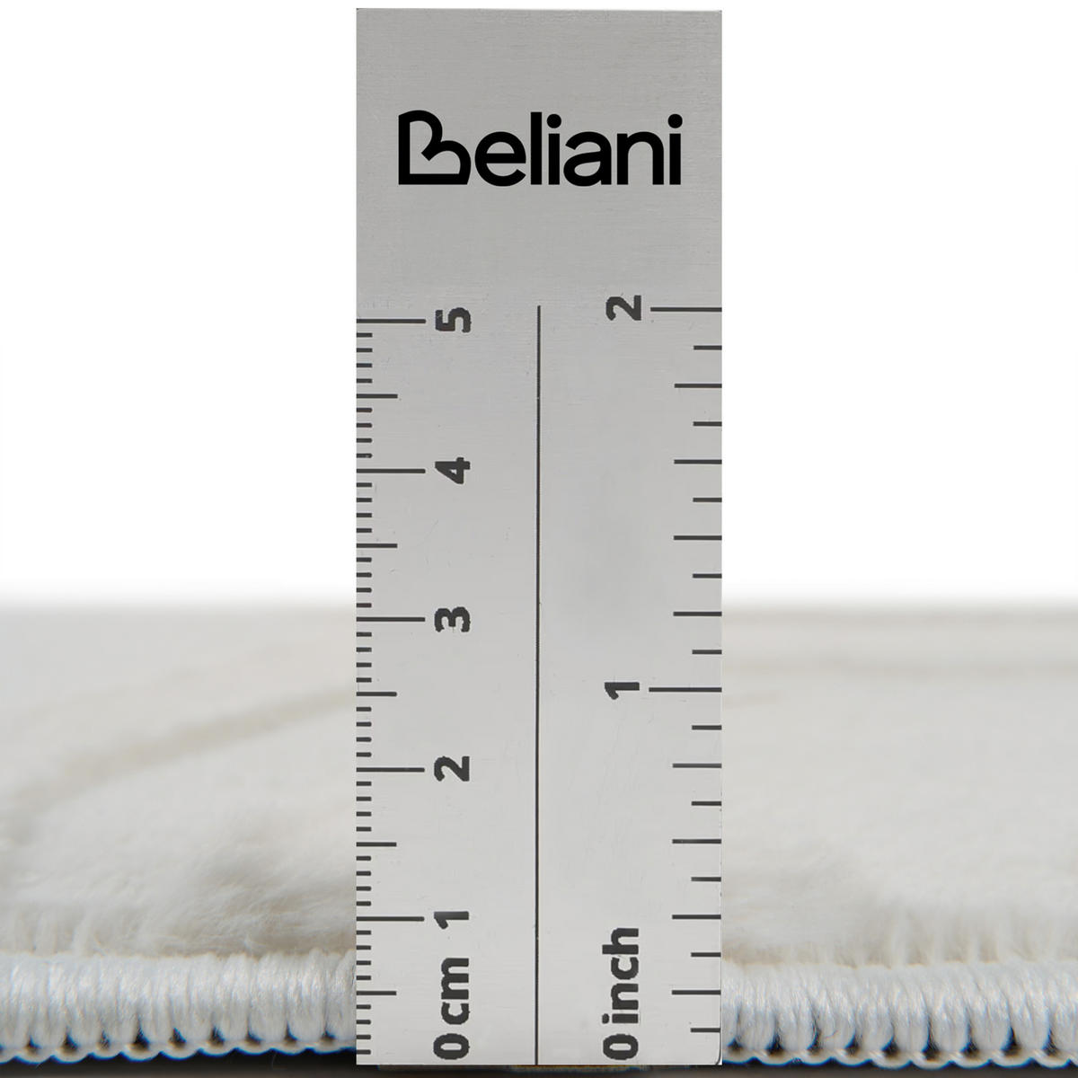 KOBEREC Krémově bílý 80/300 cm Gannett - bílá/krémová, textil (80/300cm) - Beliani