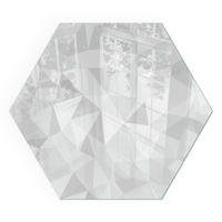 GLASPLATTE für Kamin h40 cm - Grau, Glas (40/40/0.4cm) - TULUP