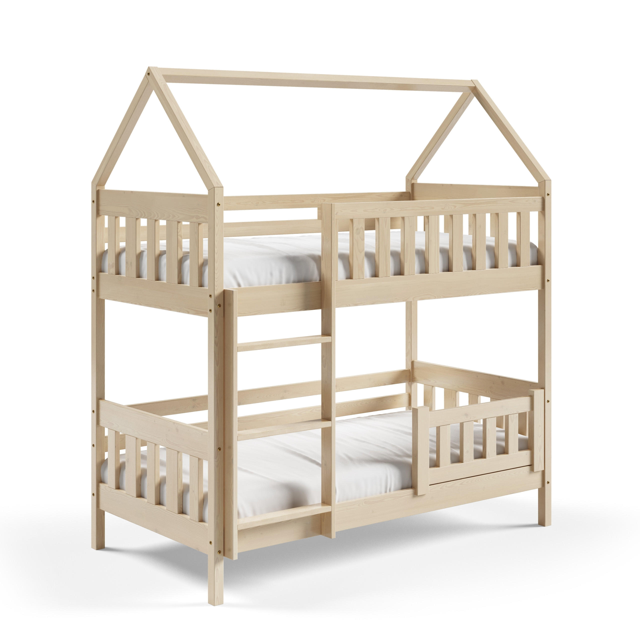 ETAGENBETT ELENA 80x160 cm Kieferfarben - Kieferfarben, Holz (80/160cm) - MASSENO