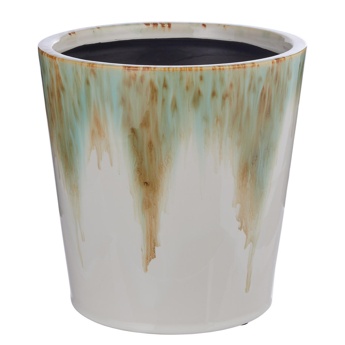 BLUMENÜBERTOPF Gradient - Beige, Keramik (19/19/19cm) - BUTLERS