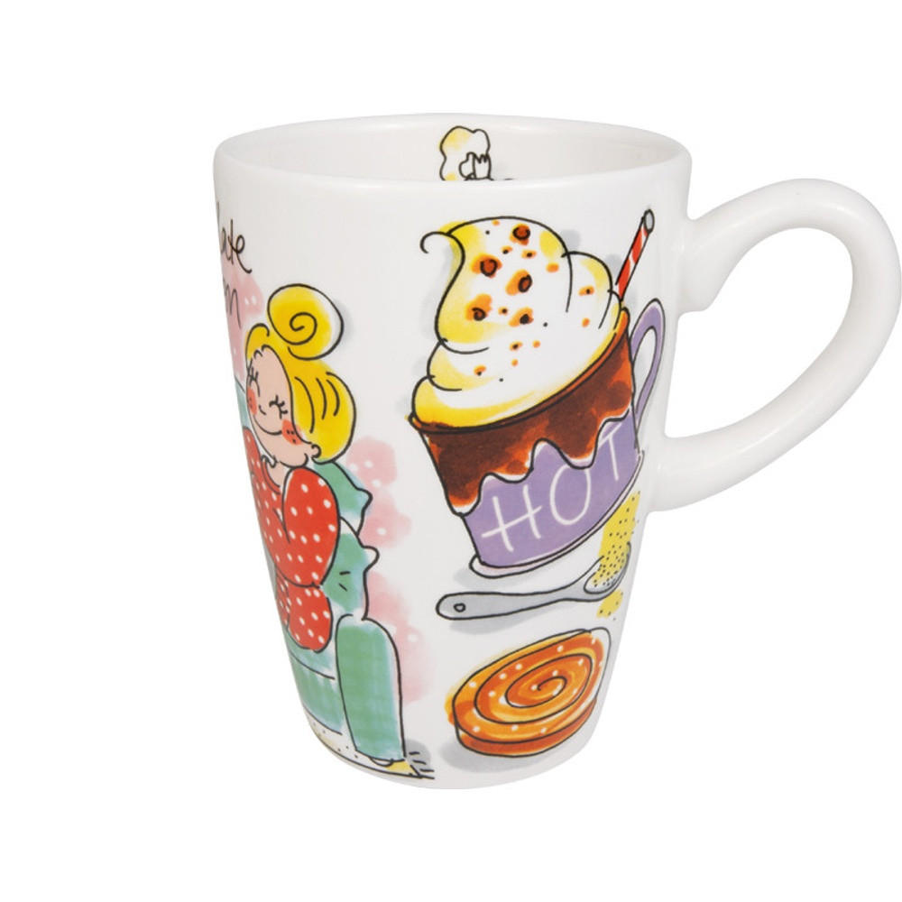 SET 2-tlg. Hot Chocolate Season in Bunt - 0,5 L - Multicolor, Keramik (0.5L) - Blond Amsterdam