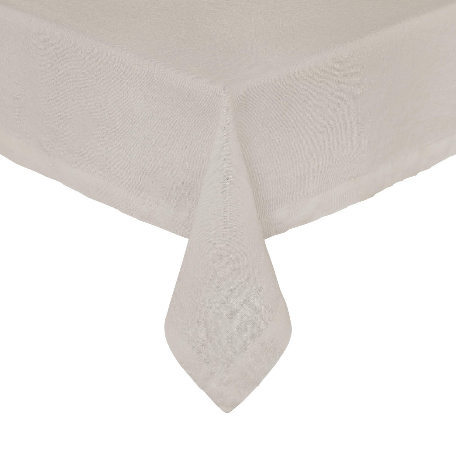 TISCHDECKE Riga 160x250cm - Creme, Textil (160/300cm) - Butlers