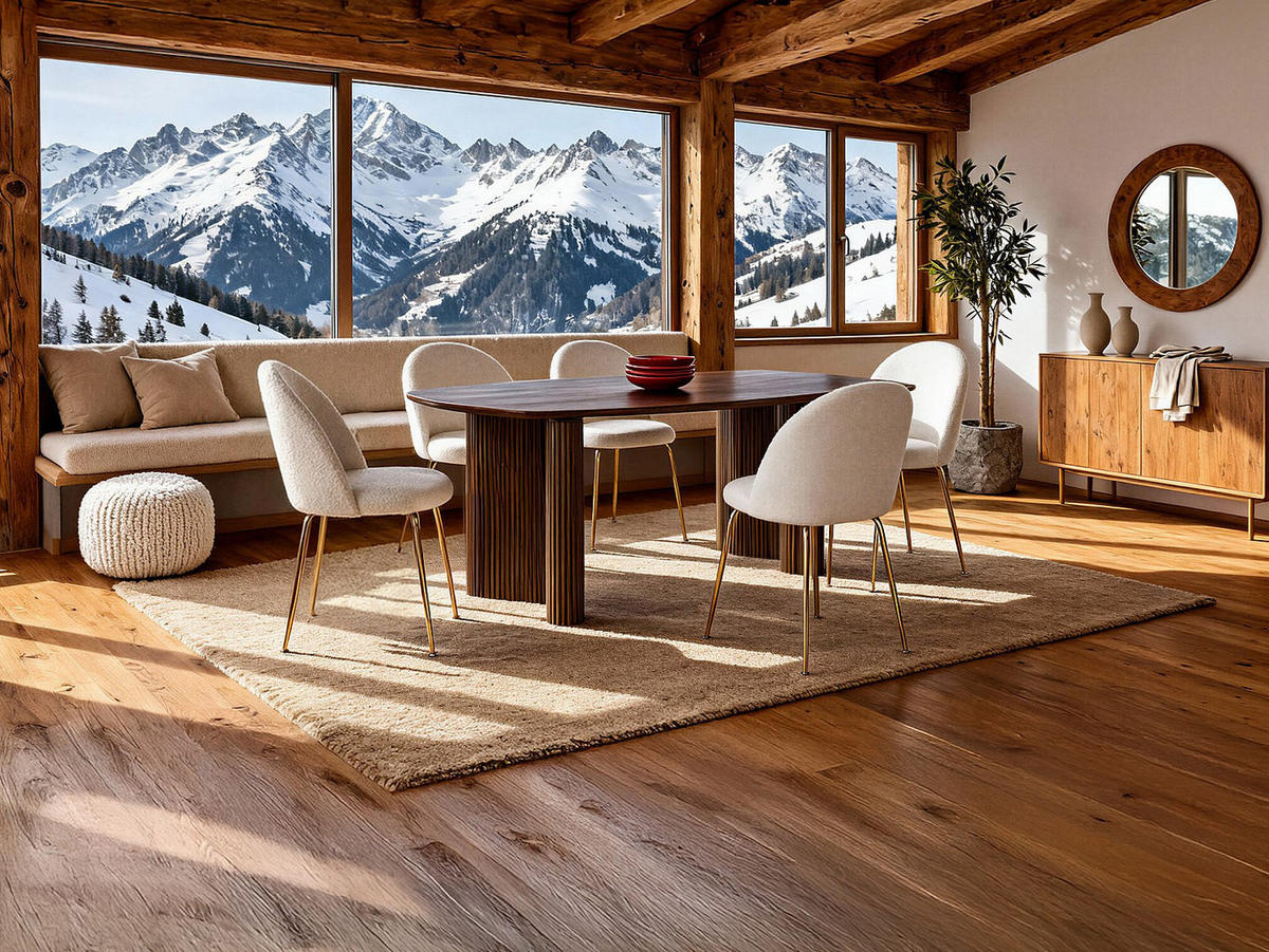 STUHL - 50cm x 55cm - Polyester - weiß - MELBOURNE - Weiß, Textil (50/77/55cm) - Vente-Unique