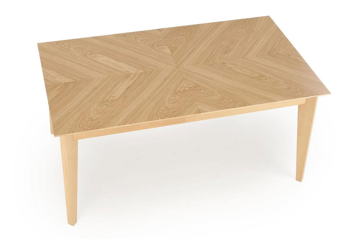 ESSTISCH Edmondo Eiche Natur 160-240 / 90 / 75cm - Eichefarben, Holz (90/240/75cm) - Feldmann-Wohnen