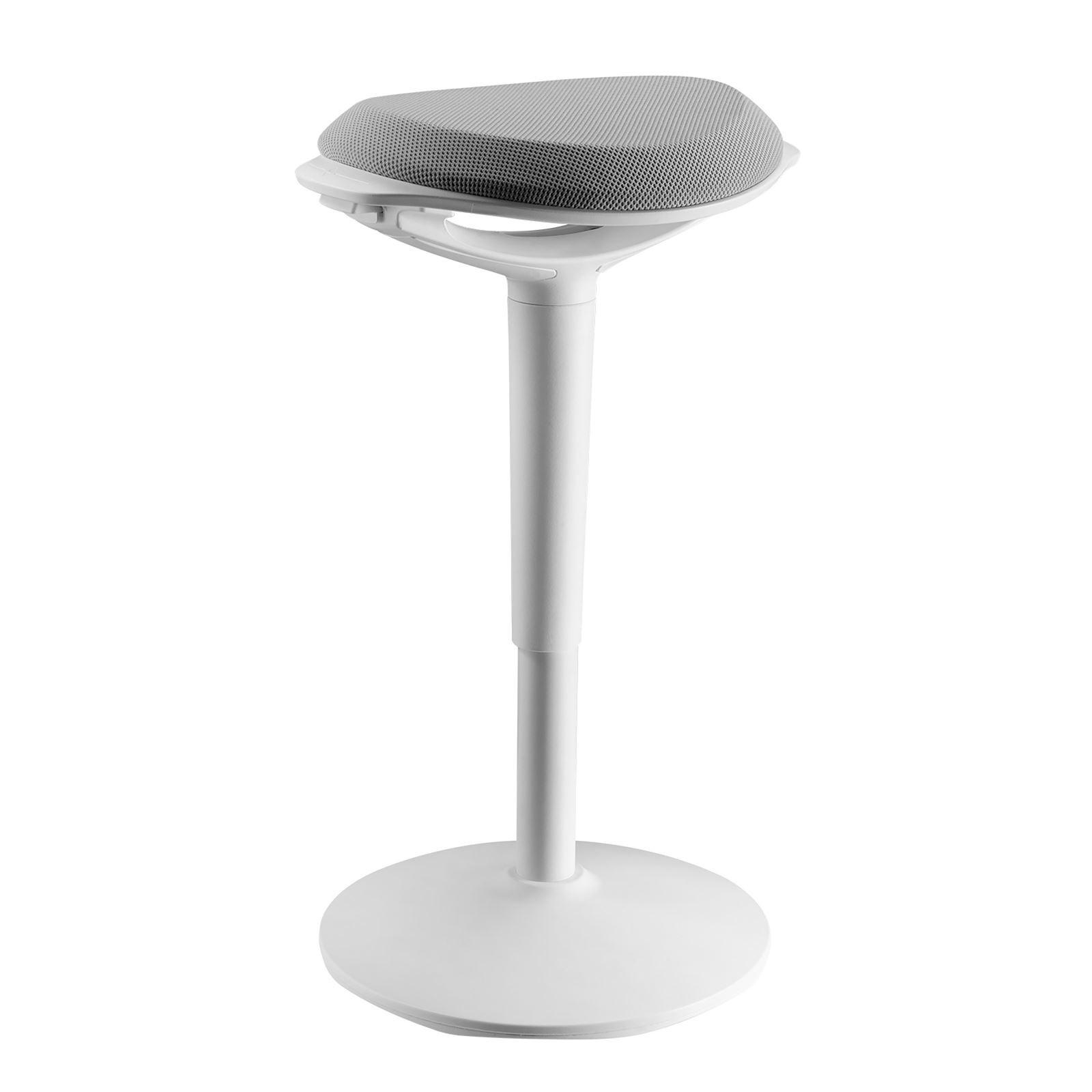 BÜROHOCKER ASTORIA - Grau, Textil (42/73/38cm) - CARO-Möbel