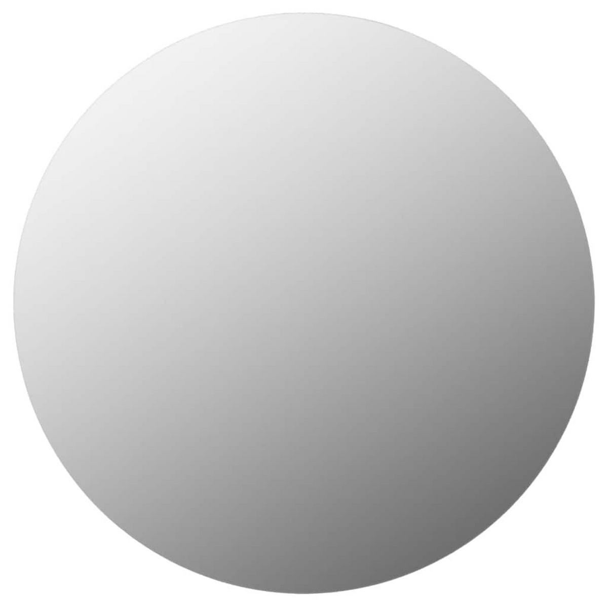 WANDSPIEGEL 40 cm Rund Glas - Silberfarben, Glas (40/40/40cm) - furnicato