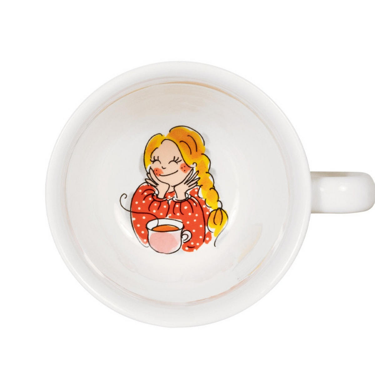 SUPPENSCHALE Red Soup in Bunt - 14cm - Multicolor, Keramik (12.7/16.2/9.7cm) - Blond Amsterdam