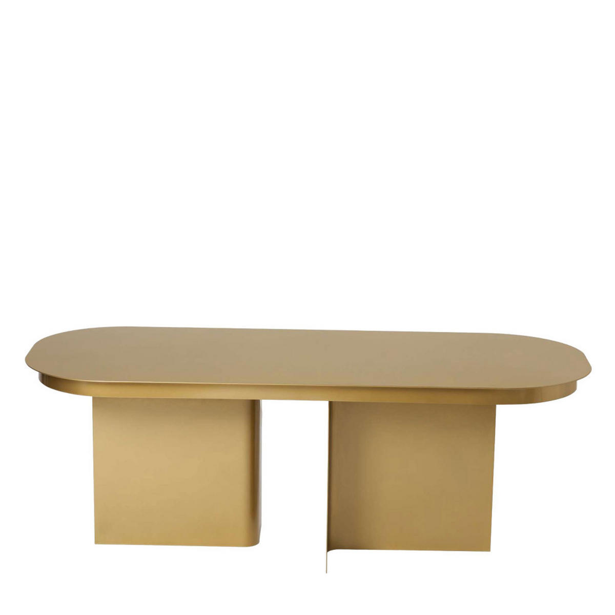 COUCHTISCH - Metall - Messing - Messingfarben, Metall (120/44/45cm) - Drawer