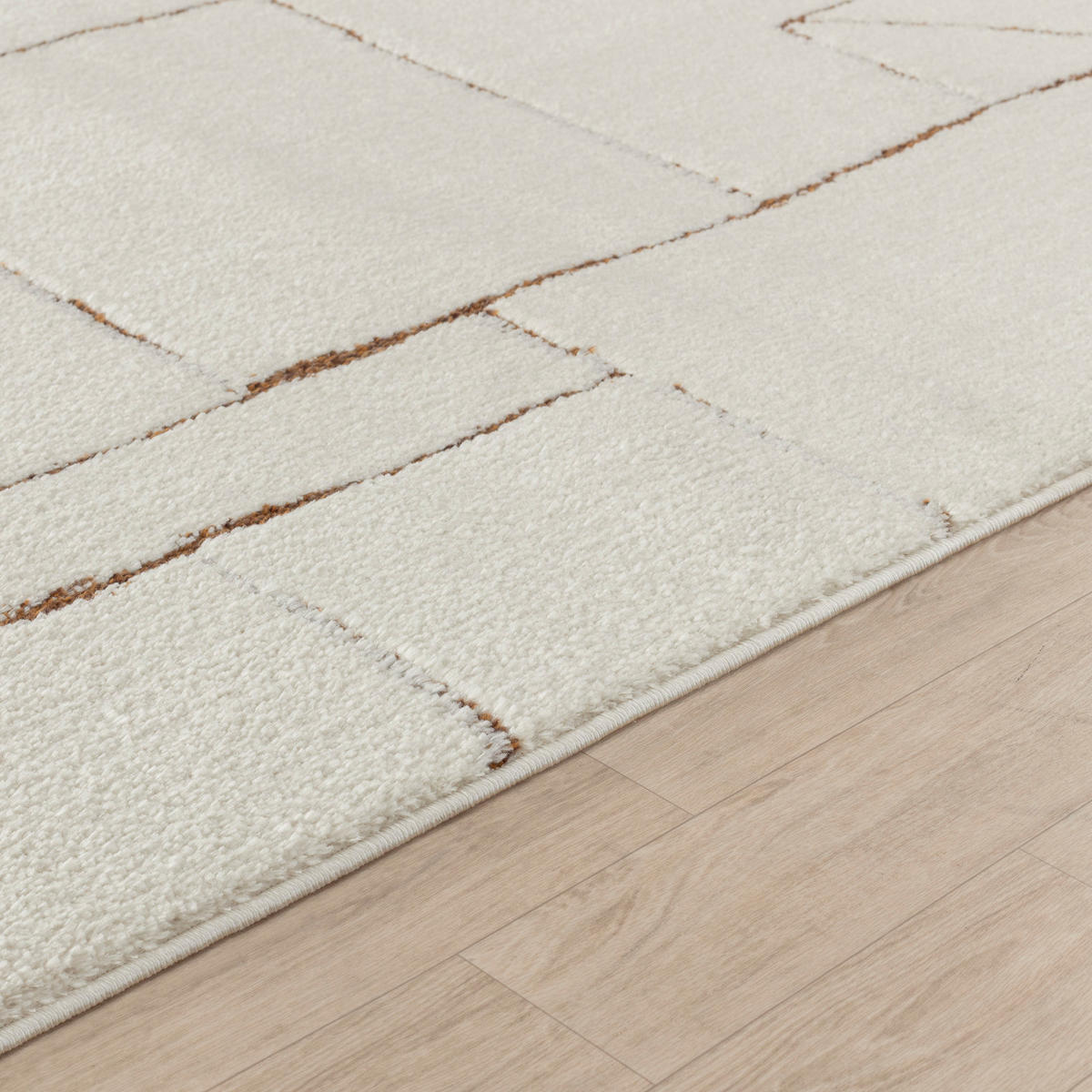 KURZFLORTEPPICH 160/213 cm Weiß - Weiß, Naturmaterialien/Textil (160/213cm) - LIVABLISS