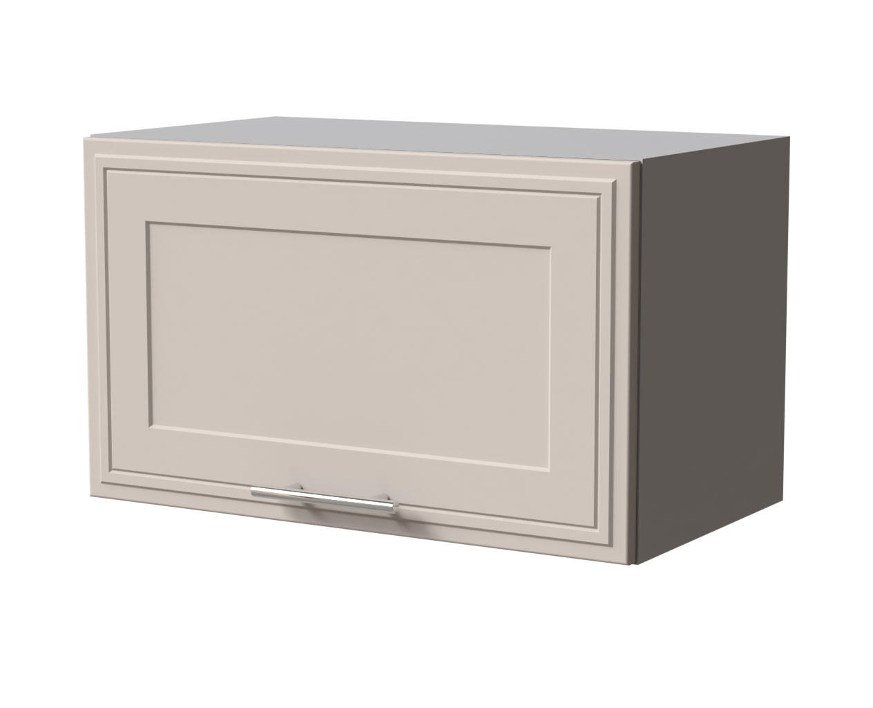 KLAPPHÄNGESCHRANK Salo W4B/60 Grau / Kaschmir Matt 60 / 32,5 / 36cm - Blum Aventos Klappenbeschlag - Kaschmir/Grau, Holz/Holzwerkstoff (60/36/32.5cm) - Feldmann-Wohnen