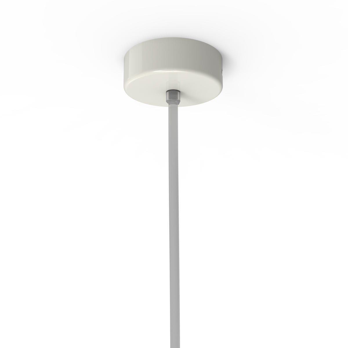 HÄNGELEUCHTE - Weiß Hochglanz, Metall (20/20/120cm) - Lumicom