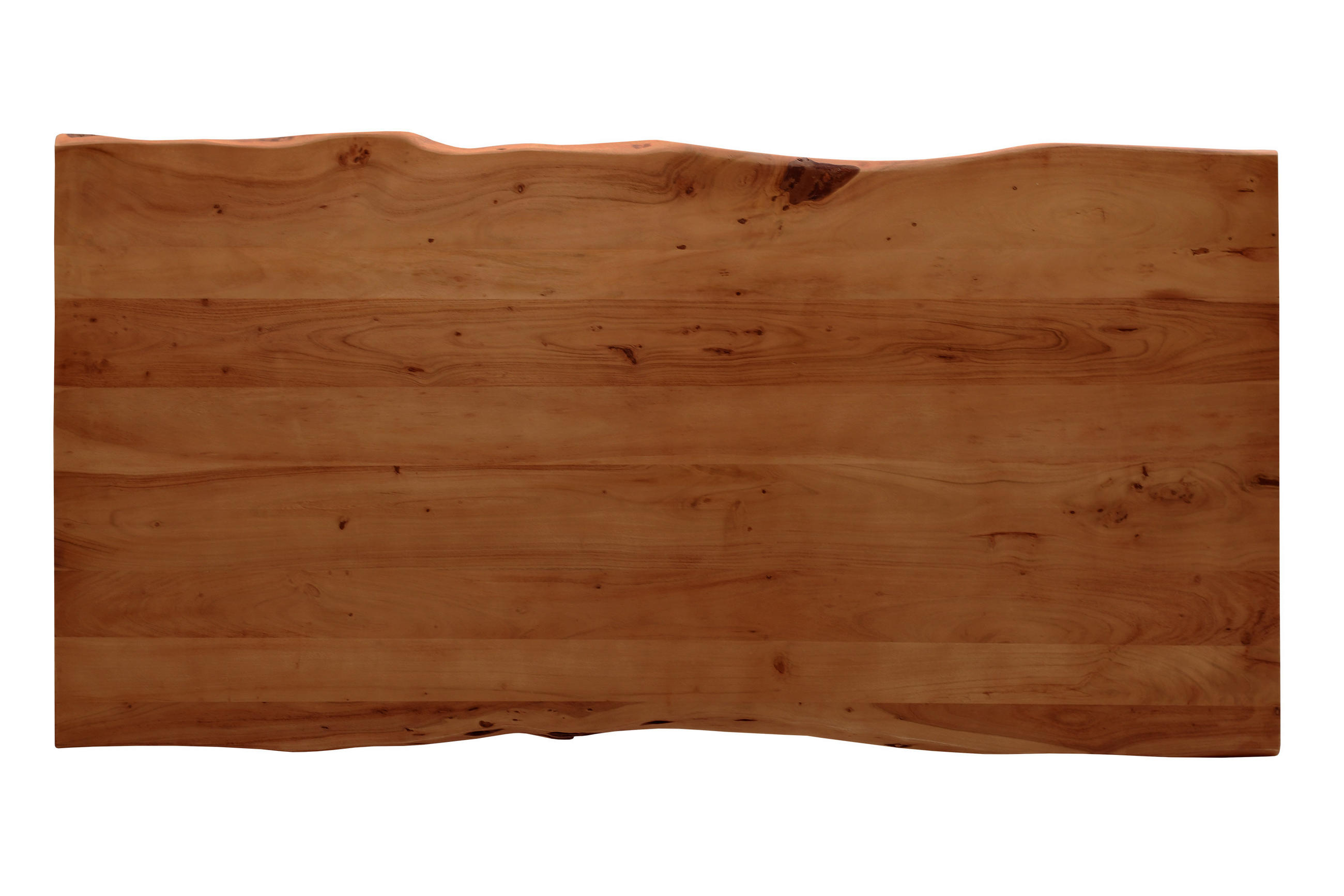 TISCHPLATTE NOAH - Braun/Akaziefarben, Akazienholz/Holz (300/3/100cm) - SAM