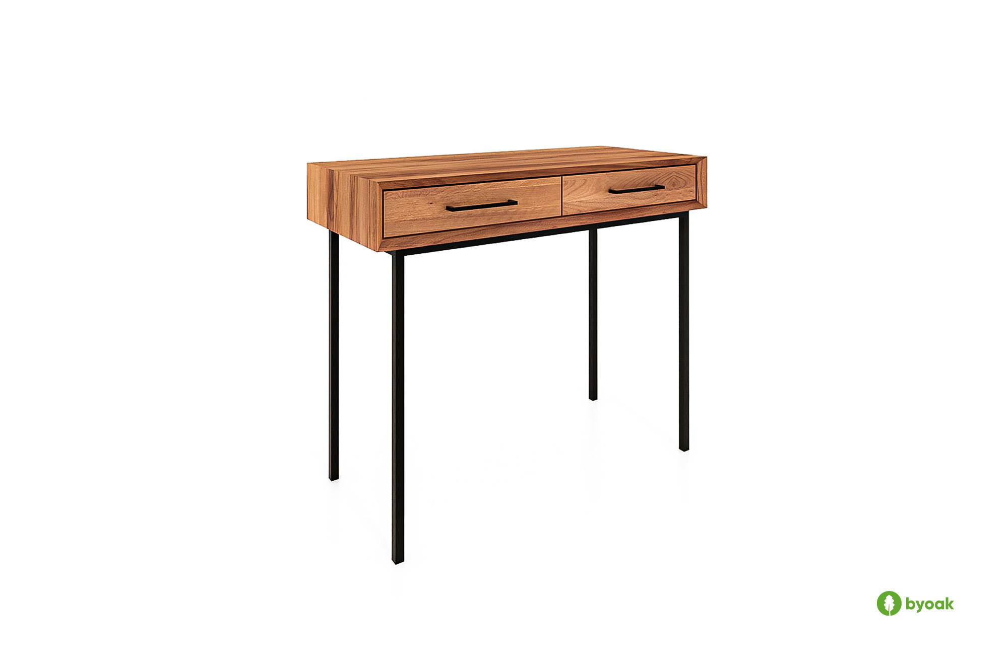 SCHMINKTISCH LEON Kernbuche - Kernbuche, Holz (45/97/80cm) - byoak