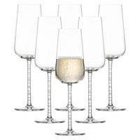 CHAMPAGNERGLÄSER Journey transparent 358 ml 6er Set - Transparent, Glas (0.358L) - Zwiesel Glas