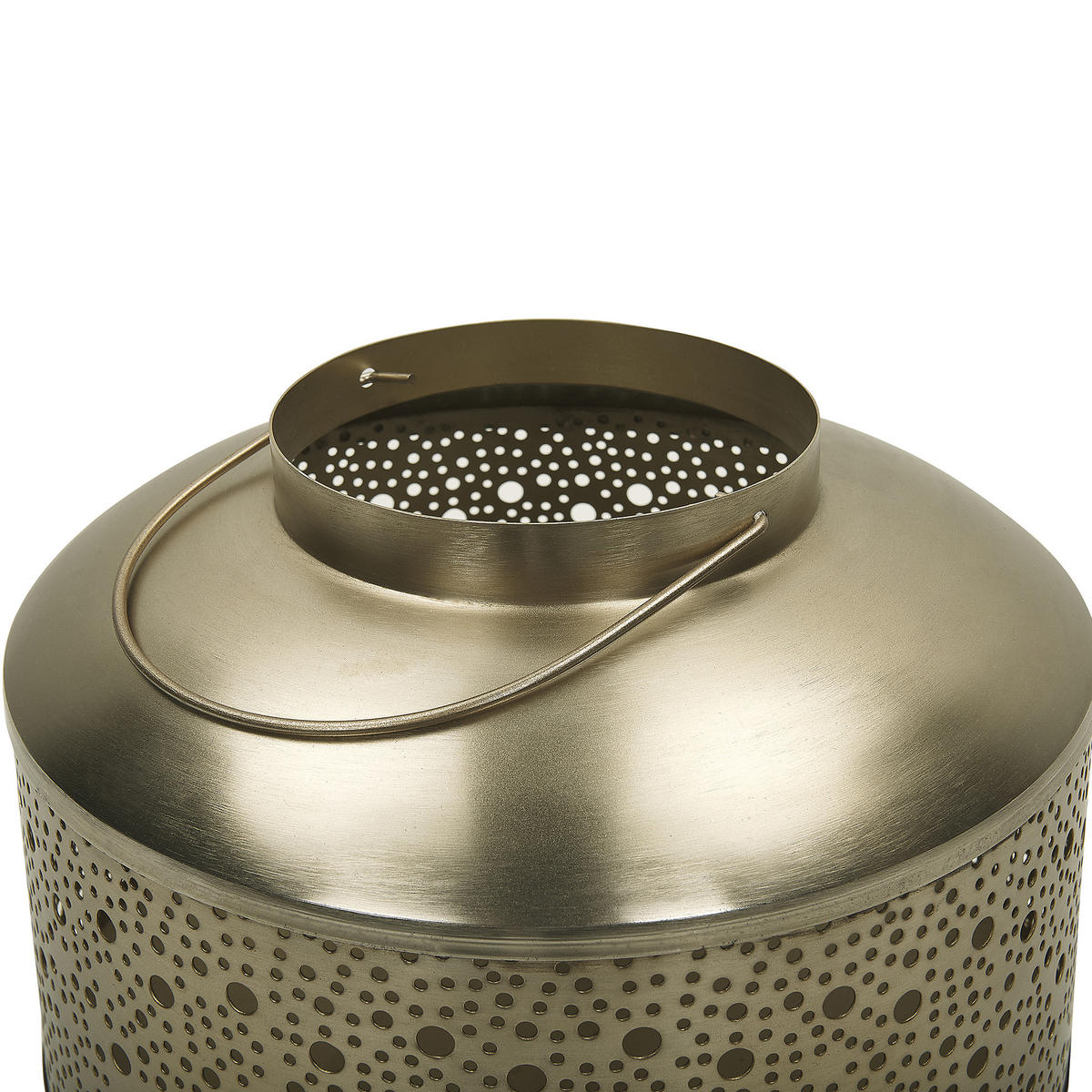 FELINAR metal 22 cm auriu Corfu - auriu, metal (26/22/26cm) - Beliani
