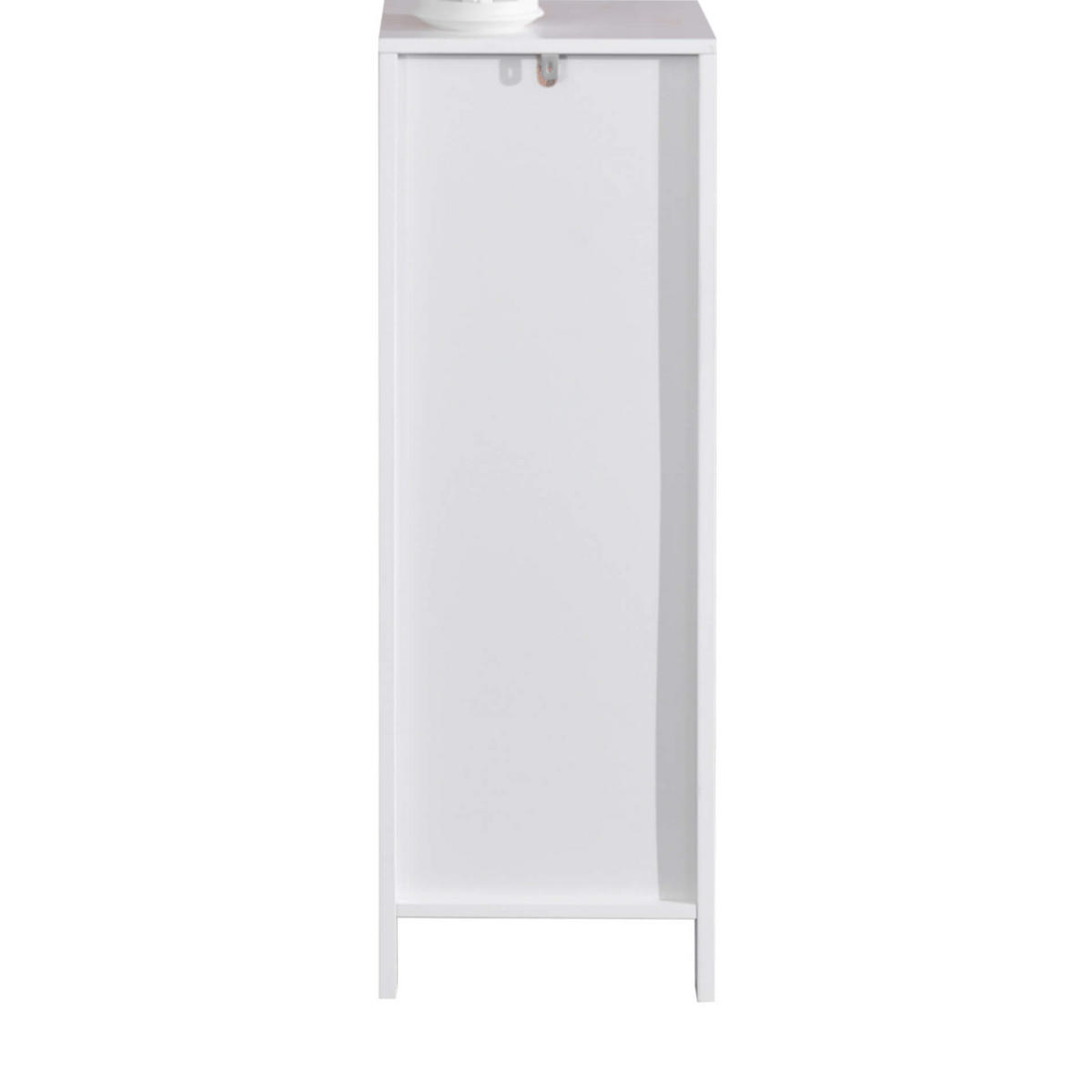 BADEZIMMERSCHRANK Weiß 30/30/84 cm - Weiß, Holzwerkstoff (30/84/30cm) - Mobili Rebecca