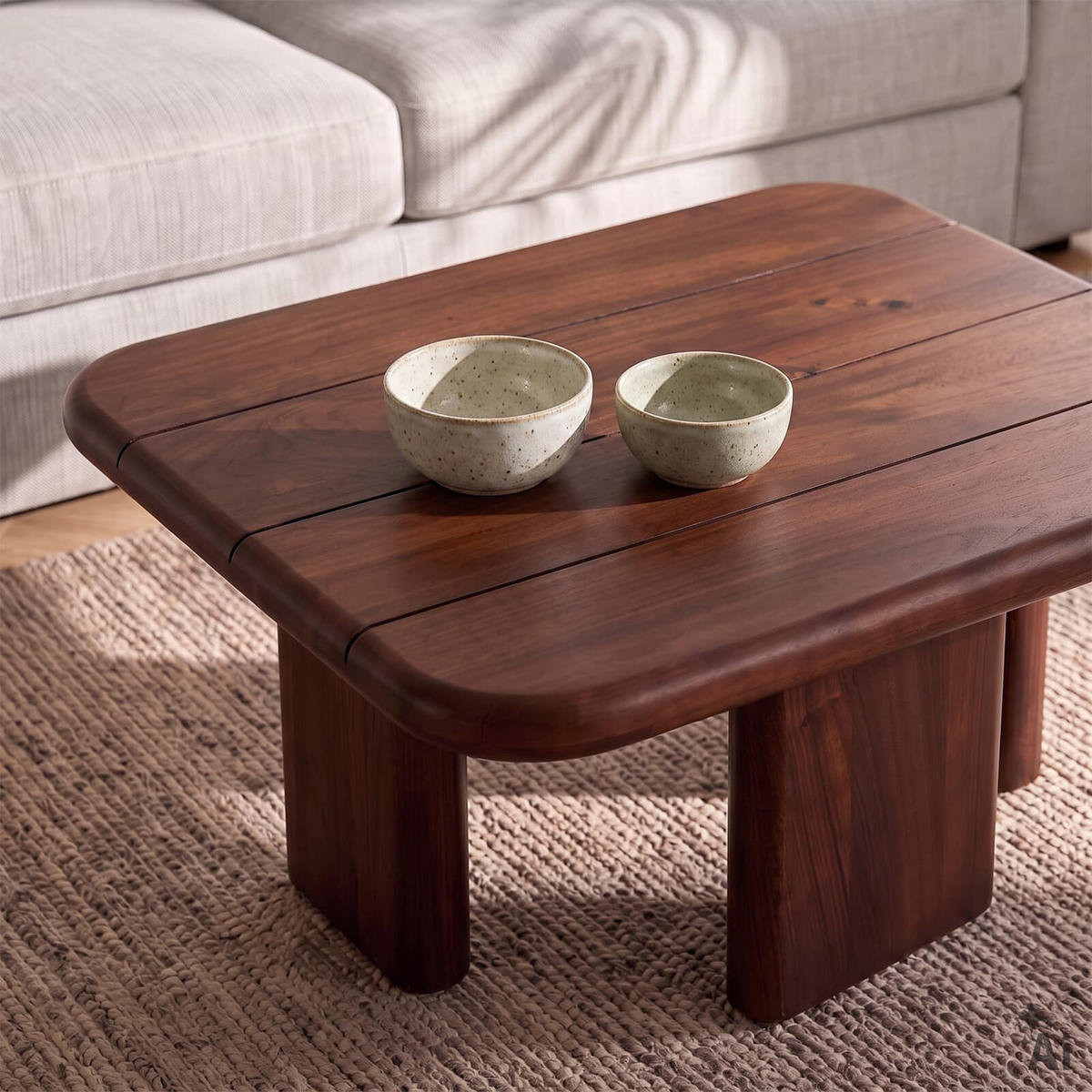 COUCHTISCH YAMA dunkelbraun - Dunkelbraun, Holz (70/70/33cm) - IDIMEX