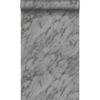 TAPETE Marmor-Optik 53 cm x 10.05 m - Grau, Papier (53/1000cm) - Origin Wallcoverings