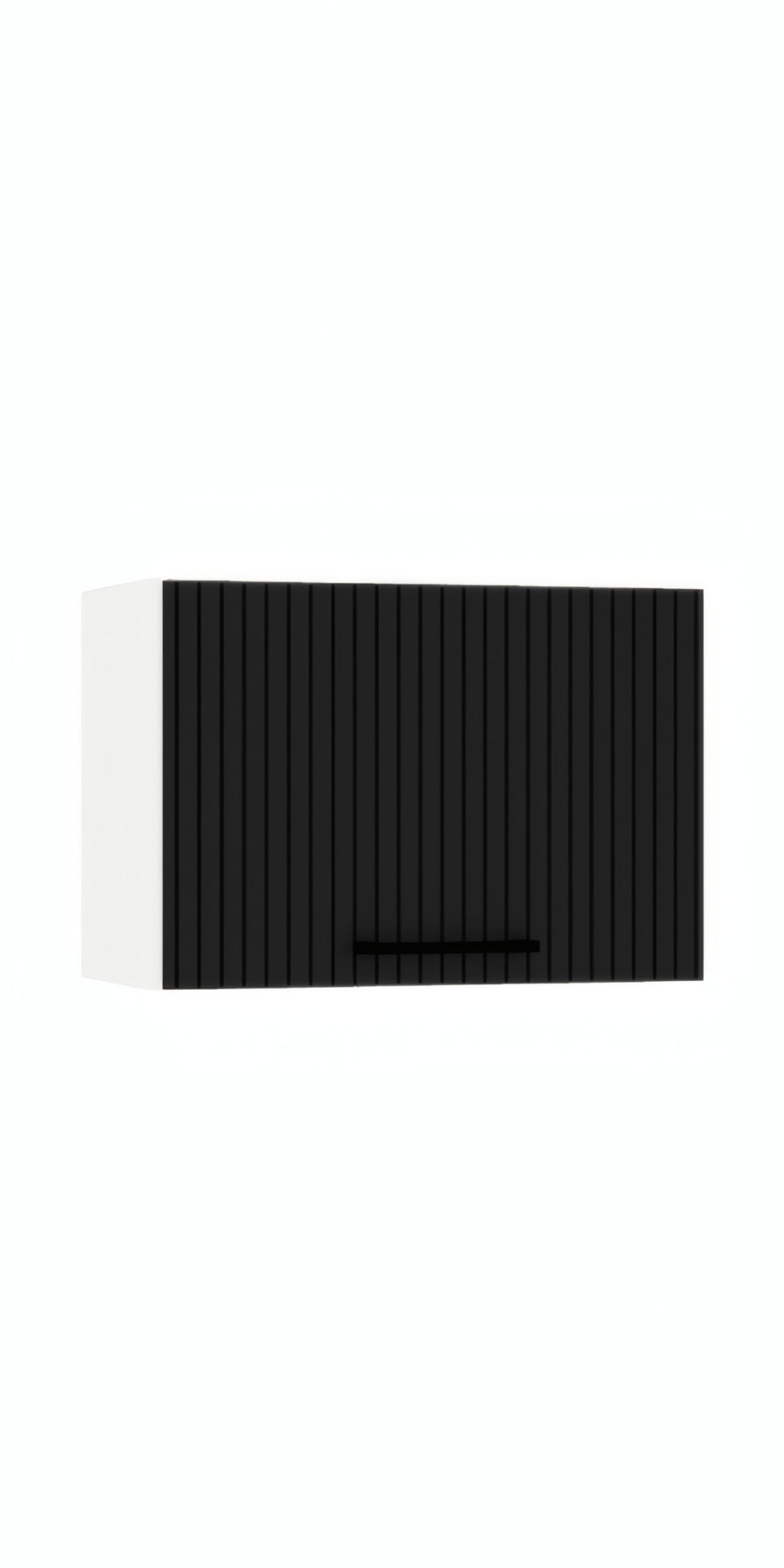 HÄNGESCHRANK W50OKGR - KENDRO - Kompakte Wandgestaltung - Schwarz/Weiß, Holz/Metall (50/36/30cm) - ROYAL24_MARKT