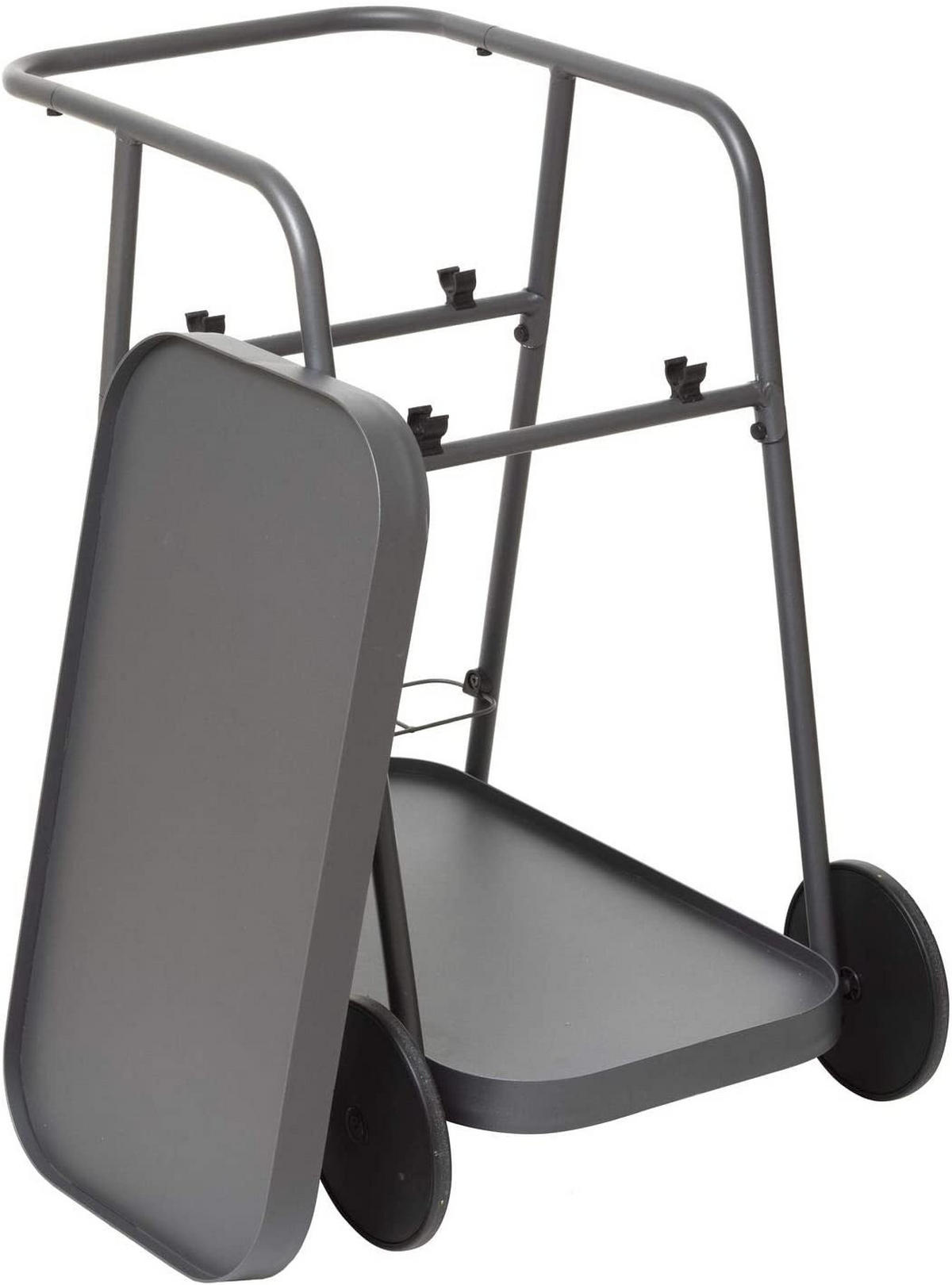 SERVIERWAGEN EASINESS Aluminium - Grau, Metall (72/80/50cm)
