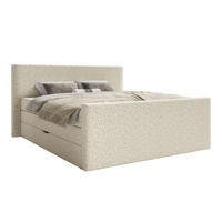 BOXSPRINGBETT Velipoja Premium 140x200 cm, Beige - Beige, Textil (140/200cm) - Fedve