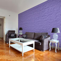 VLIESTAPETE Lila 300/210 cm - Lila, Textil (300/1cm) - KUNSTLOFT