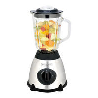 STANDMIXER 1,5 L 500W Edelstahl Glasbehälter Smoothie Mixer Küchenmixer - Silberfarben/Schwarz, Glas/Kunststoff (18/35/26cm) - JUNG