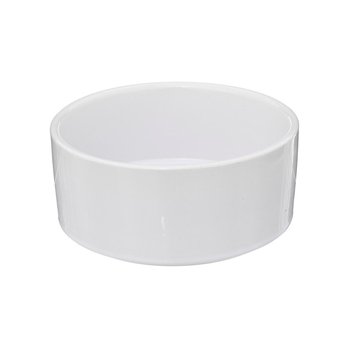 SNACK-SERVIERSET mit 5 Schalen und Bambustablett Weiß 33/10,5/33 cm - Weiß, Keramik (10.5/33/33cm) - Secret de Gourmet