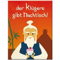 MAGNET 6/8 cm Nachtisch - Multicolor, Metall (6/8/0.1cm) - Nostalgic-Art