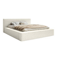 POLSTERBETT Mummo Premium 160x200 cm, Weiß - Weiß, Textil (200/160cm) - Fedve