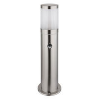 LED WEEGLEUCHTE Edelstahl Silber - Silberfarben, Metall (50/14/50cm) - Globo Lighting