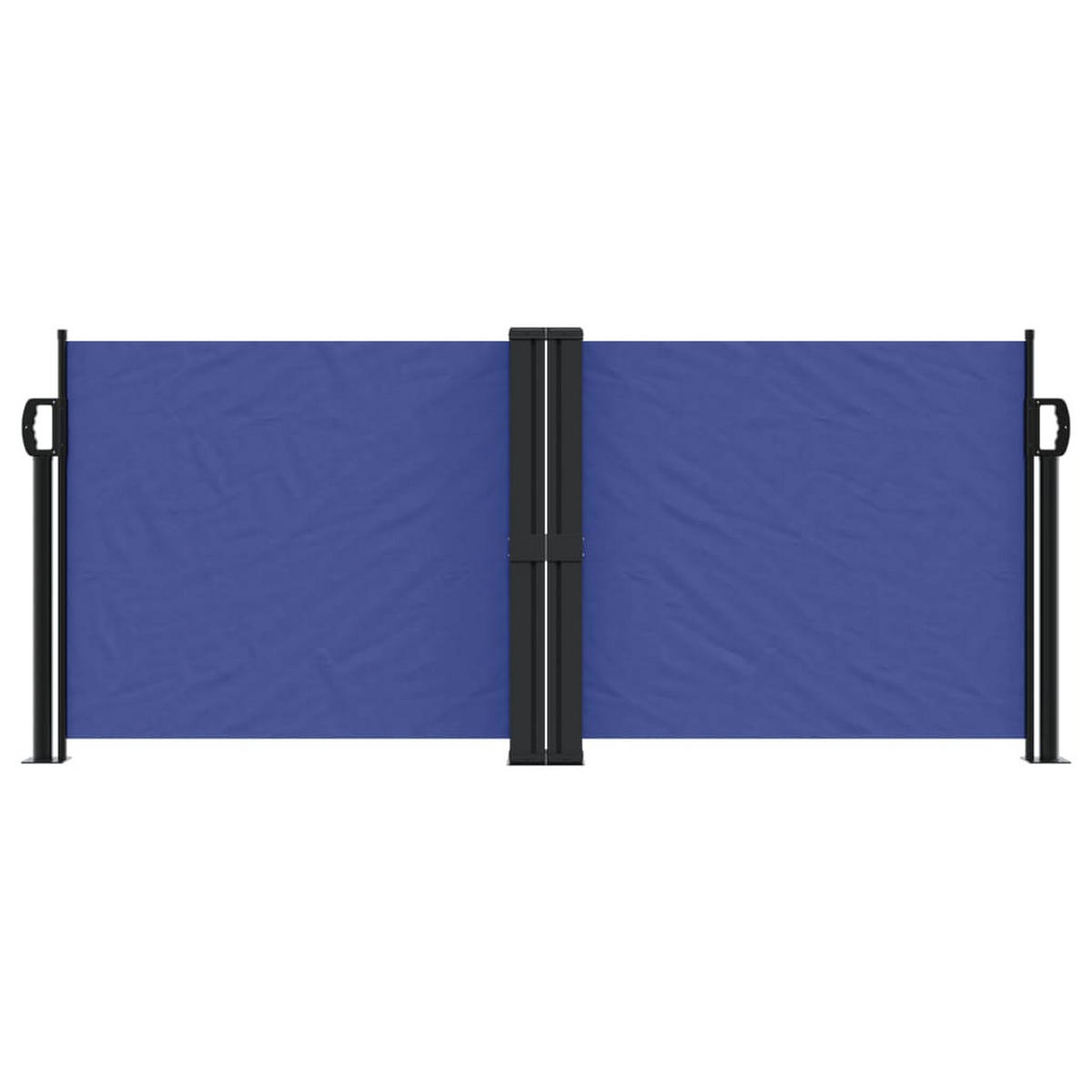 SEITENMARKISE Ausziehbar Blau 100x600 cm - Blau, Textil (100/1/600cm) - furnicato